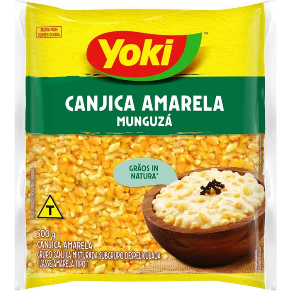 Yoki Canjica Amarela (Yellow Hominy Corn) – 500 g