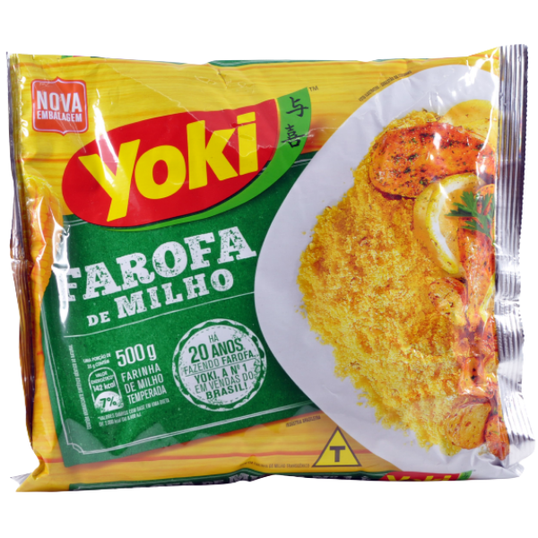 Yoki Farofa De Milho - 500 g