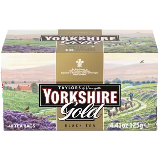 Yorkshire Gold Tea - 40 bags - 125 g