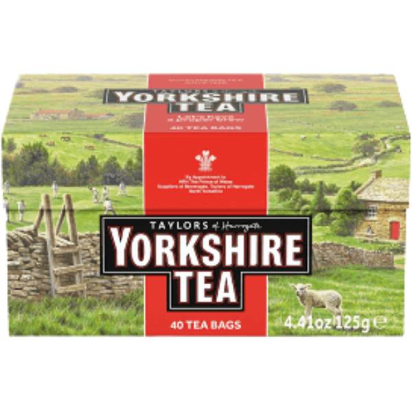 Yorkshire Tea - 40 bags - 125 g