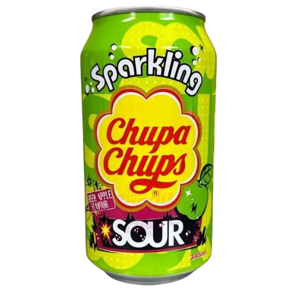 Chupa Chups Drink Sour Apple Flavour - 345 ml
