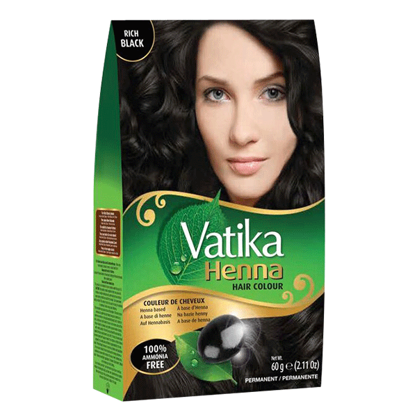 Henna (Mendhi) Black Vatika - 60 g