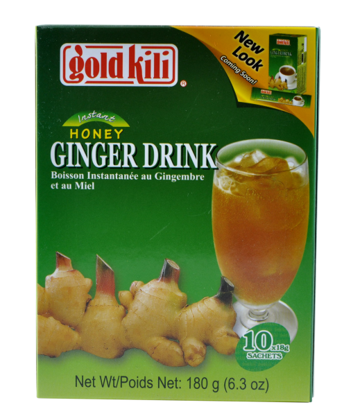 Instant Ginger Drink - 10 Bags - 180 g