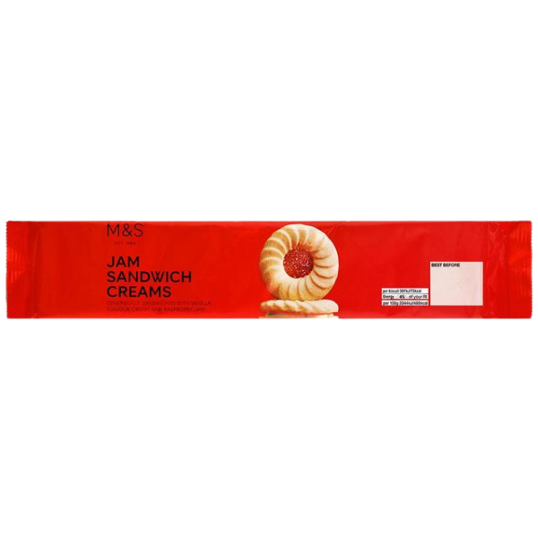 M&S Jam Sandwich Biscuits - 150 g