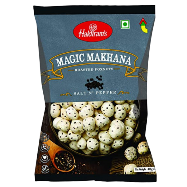 Phool Makhana Roasted Salt & Pepper - 30 g