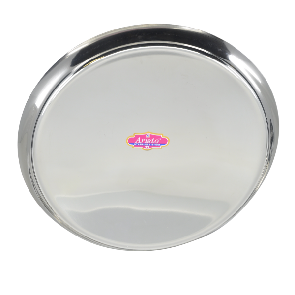 Household Thali Steel Round