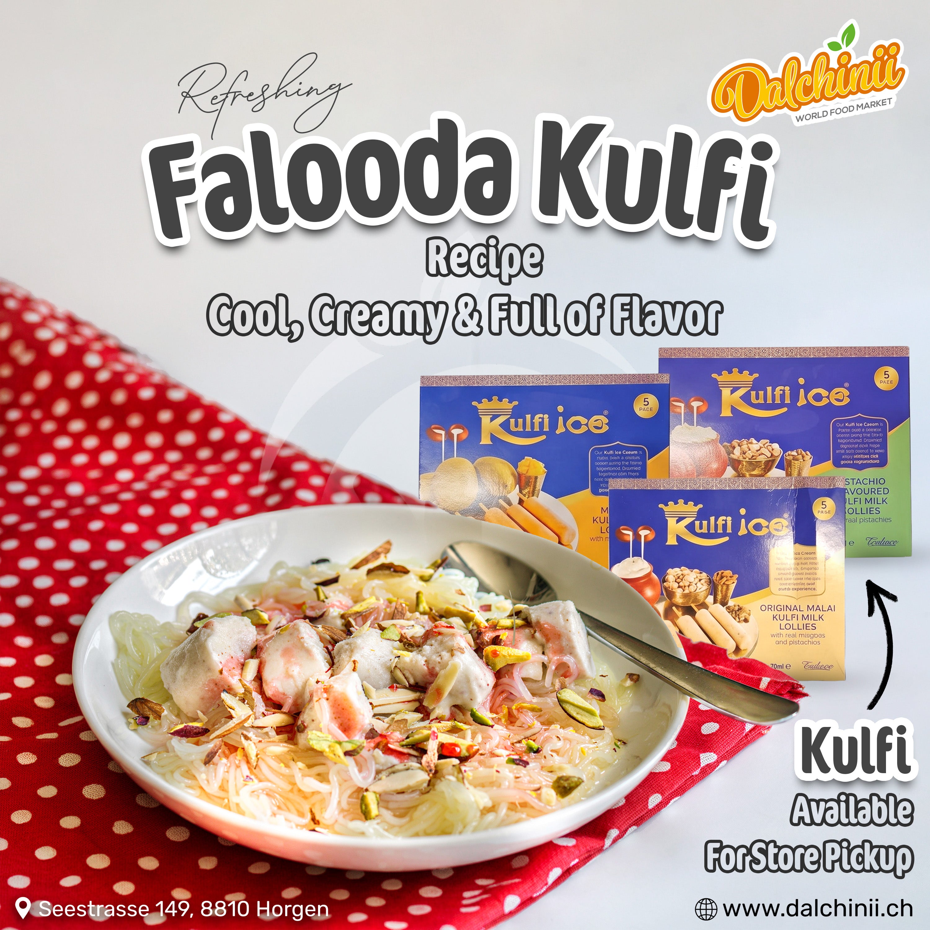 Kulfi Falooda Recipe