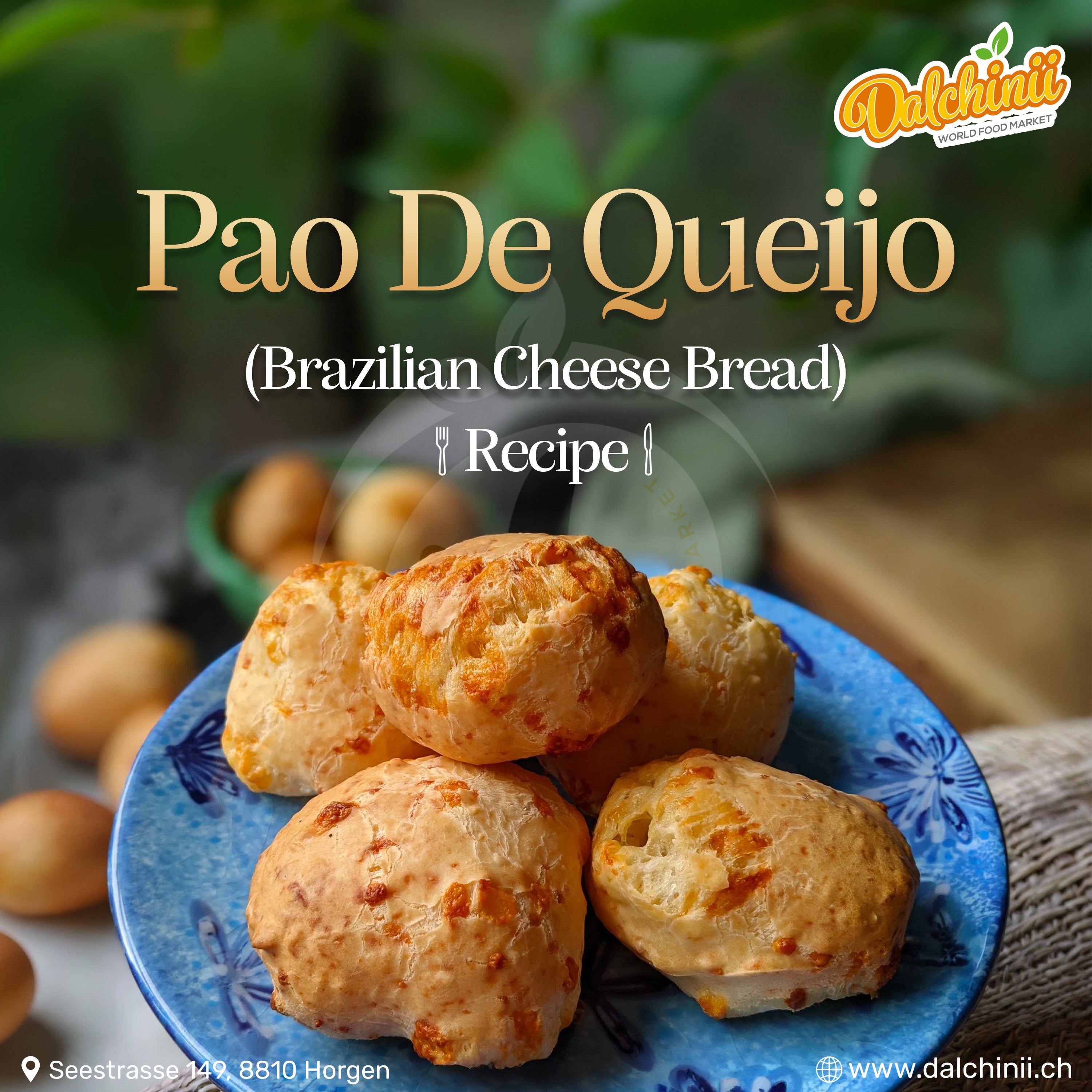 Pao de Queijo (Brazilian Cheese Bread) Recipe