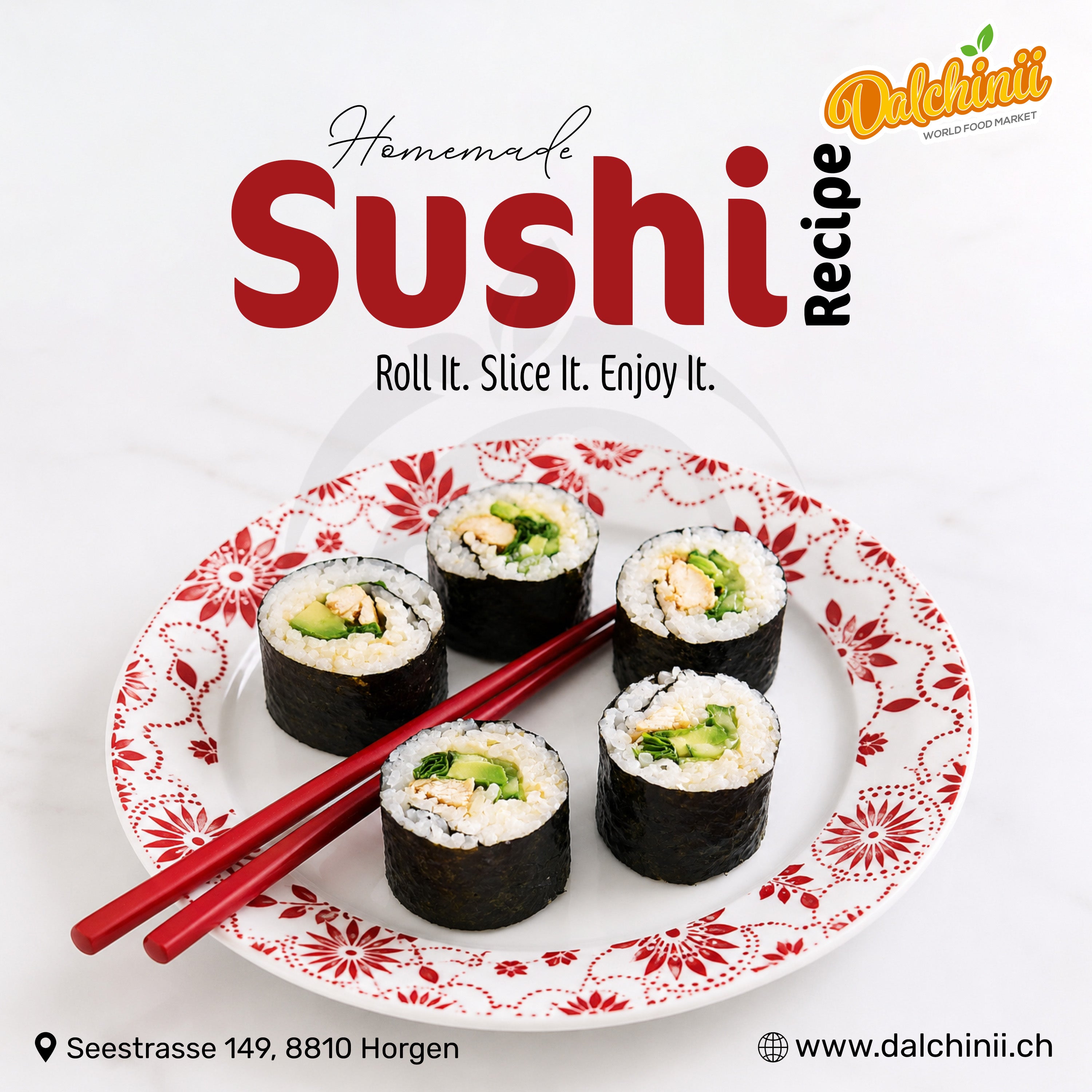 Homemade Sushi Recipe