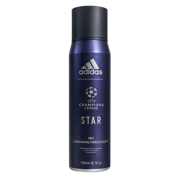 Adidas UEFA Champions League Star Deodorant Body Spray – 150 ml