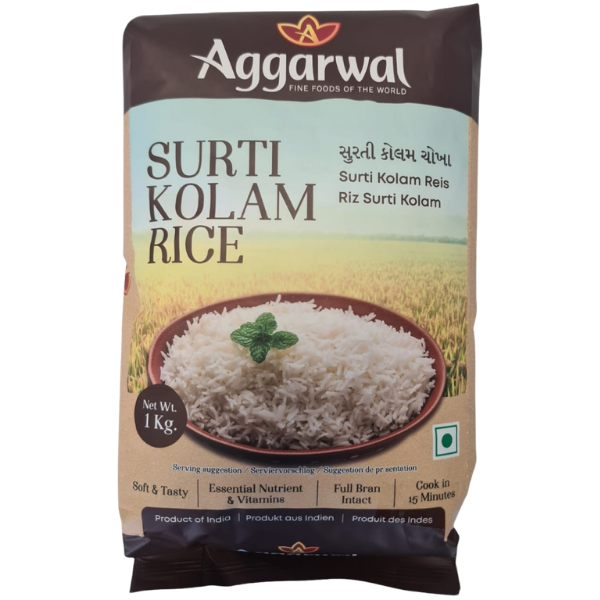 Aggarwal Surti Kolam Rice – 1 kg