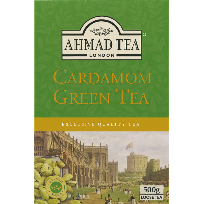 Ahmad Cardamom Green Tea – 500 g
