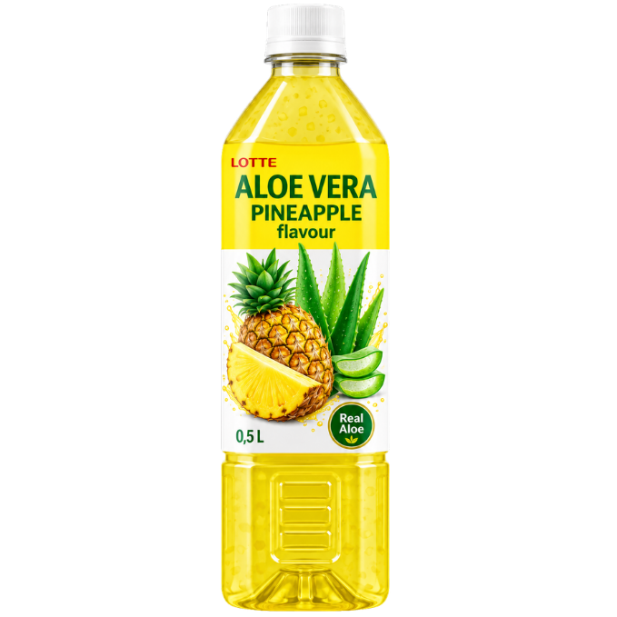 Aloe Vera Pineapple Flavour Drink – 0.5 L
