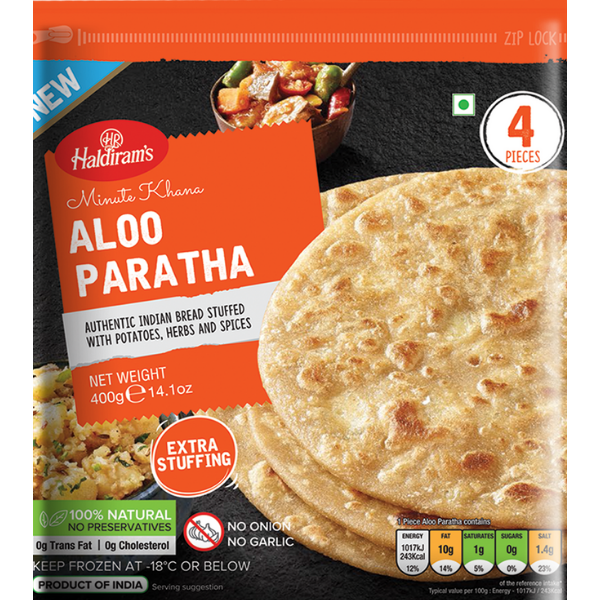 Aloo Paratha 4 pcs - 400 g