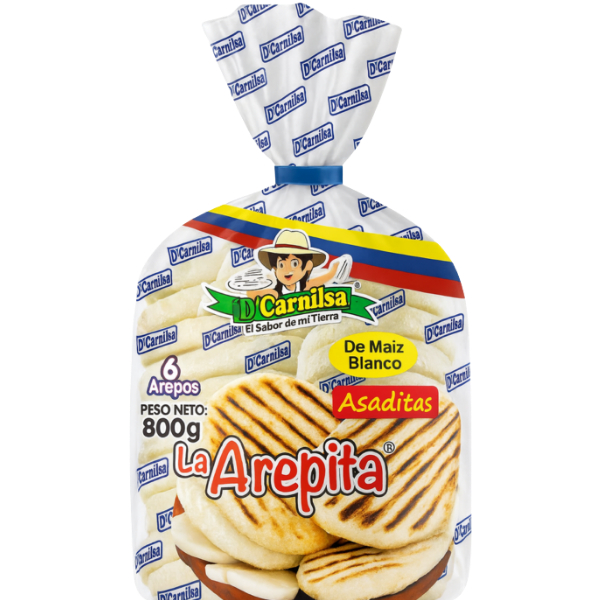 Arepa de Maíz Blanco Colombiana – 800 g