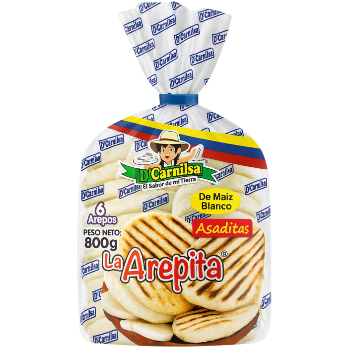 Arepa de Maíz Blanco Colombiana – 800 g