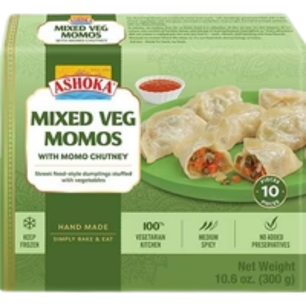 Ashoka Momo Vegetables 10 Pcs – 300 g