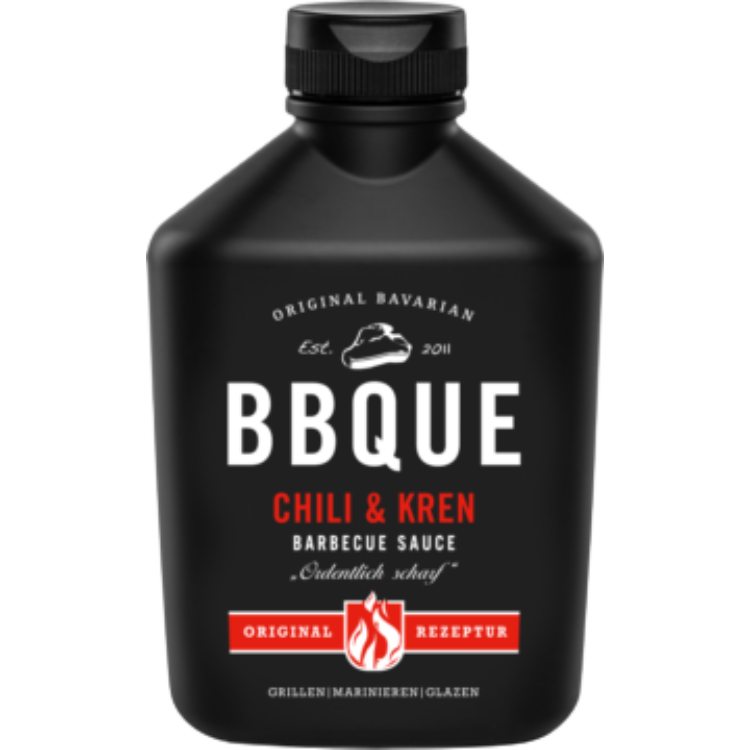 BBQUE Barbecue Sauce Chili & Kren – 400 ml