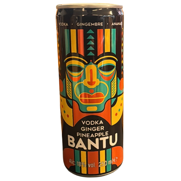 Bantu Vodka Ginger Pineapple – 250 ml