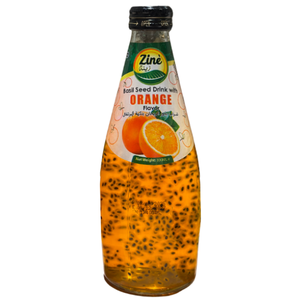 Basil Seed Drink Orange – 290 ml