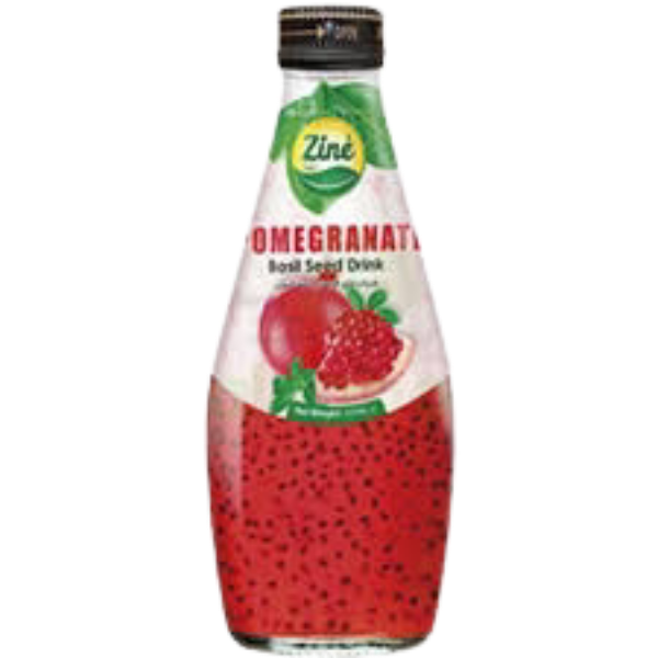 Basil Seed Drink Pomegranate - 290 ml