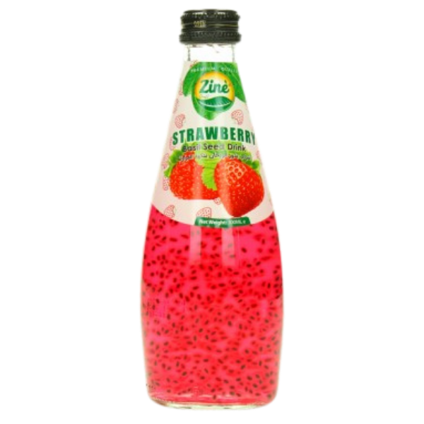 Basil Seed Drink Strawberry - 290 ml