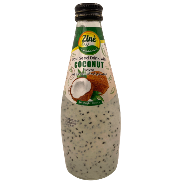 Basil seed drink with coconut - 290 ml