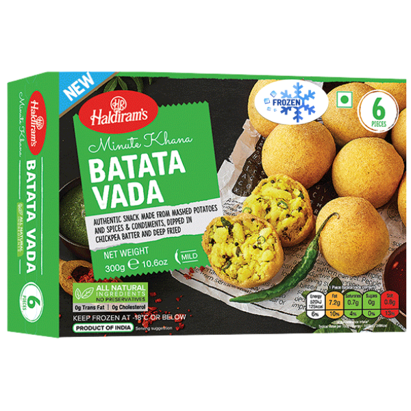 Batata Vadai (6pcs) Frozen - 300 g