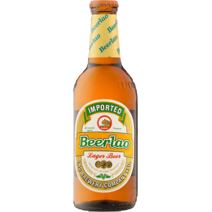 Beerlao Lager Bier - 330 ml (Alc. 5.0% Vol)