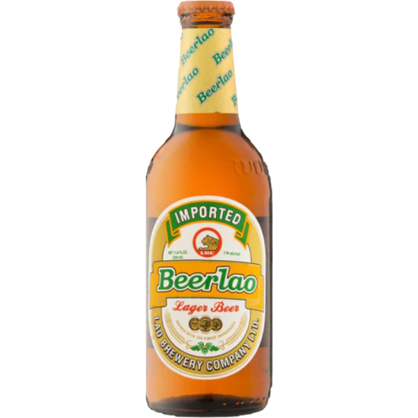 Beerlao Lager Bier - 330 ml (Alc. 5.0% Vol)
