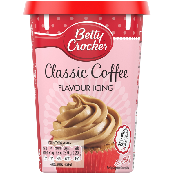 Betty Crocker Frosting Classic Coffee - 400 g