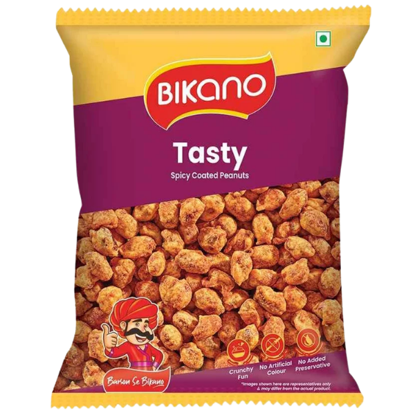 Bikano Tasty Spicy Coated Peanuts – 200 g
