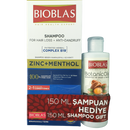 Bioblas Anti-Dandruff Zinc + Menthol Shampoo – 360 ml + 150 ml