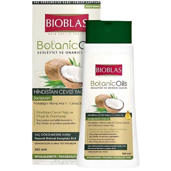 Bioblas Coconut Shampoo – 360 ml+ 150ml