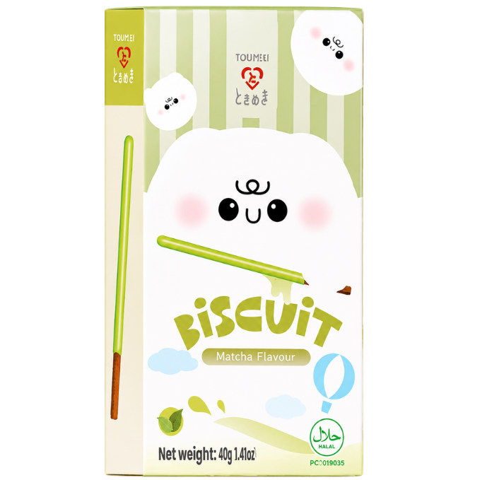 Biscuit Stick Matcha – 40 g