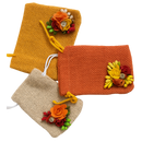 Bloom Jute Gift Pouches Rakhi - Per Pcs