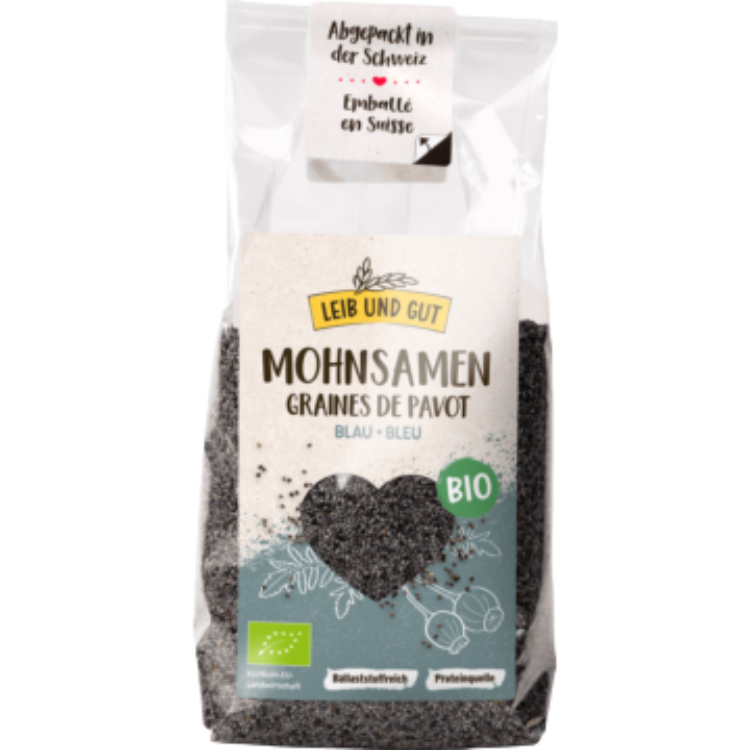 Blue Poppy Seeds Organic - 200 g