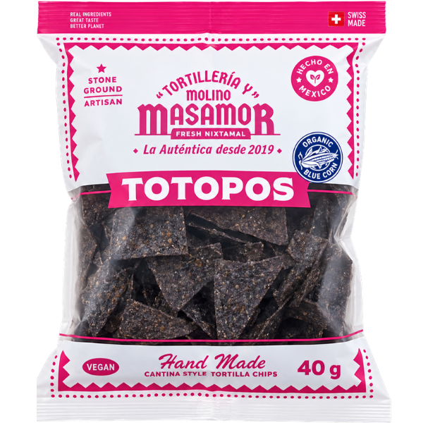 Blue Mais Totopos – 40 g