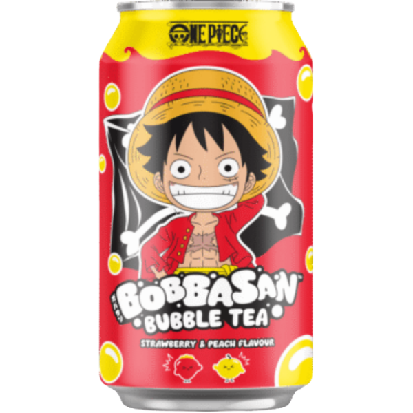 Bobbasan Bubble Tea Strawberry Peach -320 ml