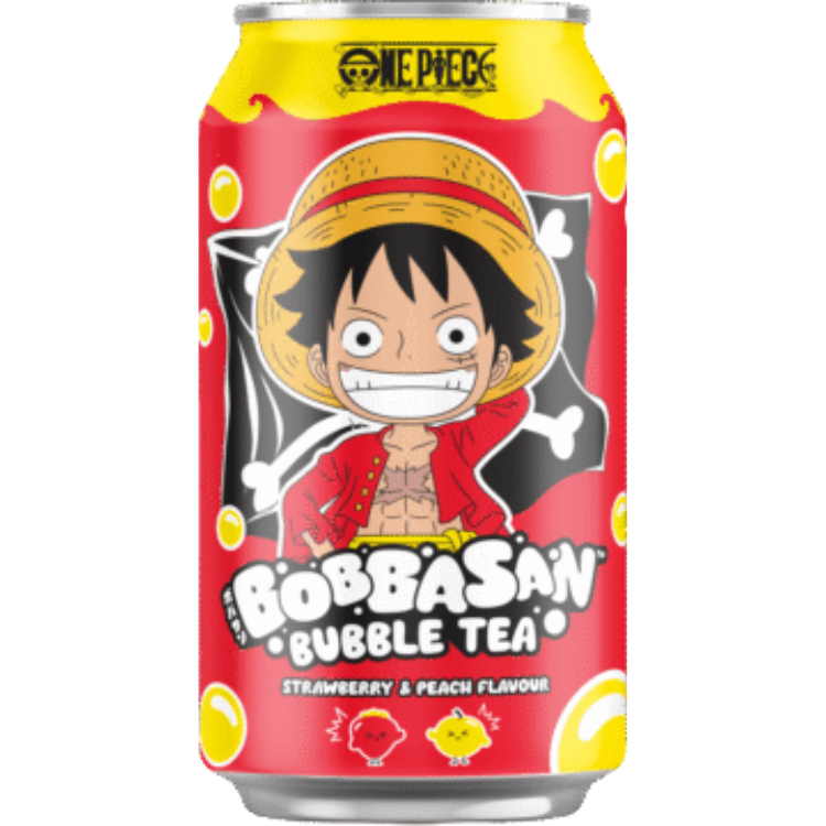 Bobbasan Bubble Tea Strawberry Peach -320 ml