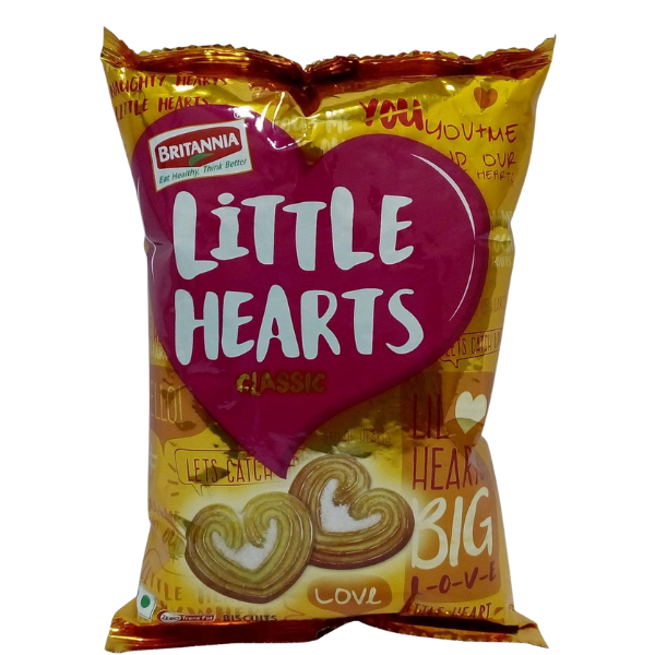 Britannia Little Hearts Classic Biscuits – 75 g