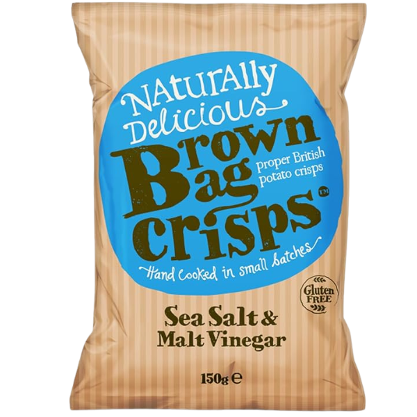 Brown Bag Crips (Salt & Vinegar) - 40 g