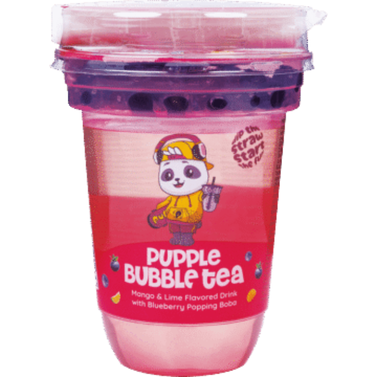 Bubble Tea With Blueberries - 400 ml
