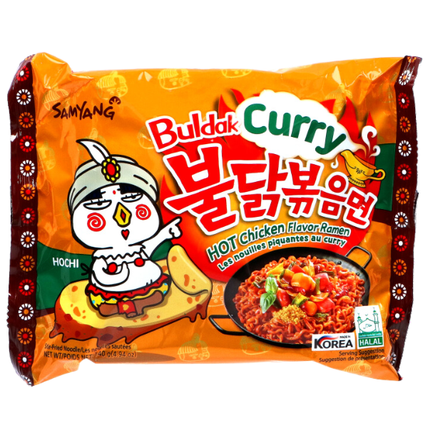 Buldak Hot Chicken Ramyeon Curry - 140 g