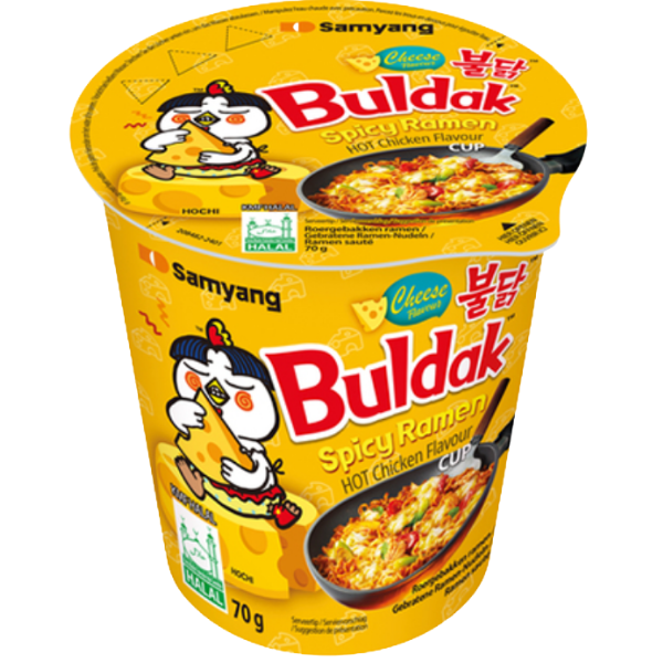 Buldak Hot Chicken Ramyeon Cup (Cheese) - 70 g