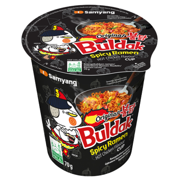 Buldak Hot Chicken Ramyeon Cup (Original) - 70 g
