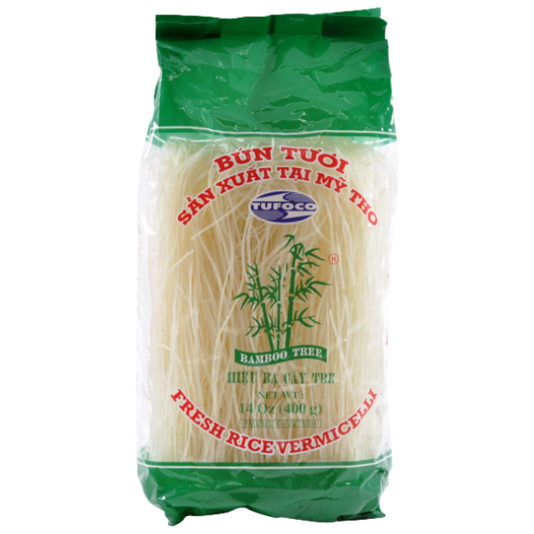 Bun Tuoi Fresh Rice Vermicelli - 400 g