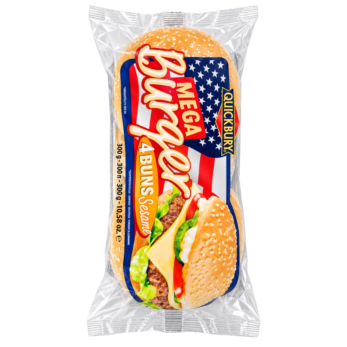 Burger Buns Mega – 300 g