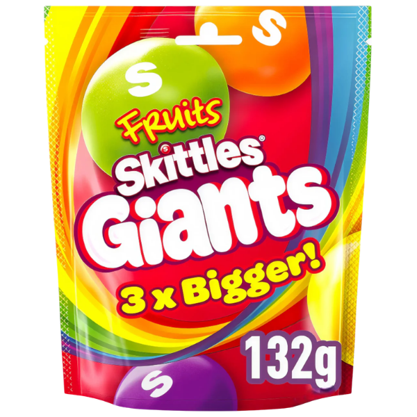 Candy Skittles Giants Fruits – 132 g