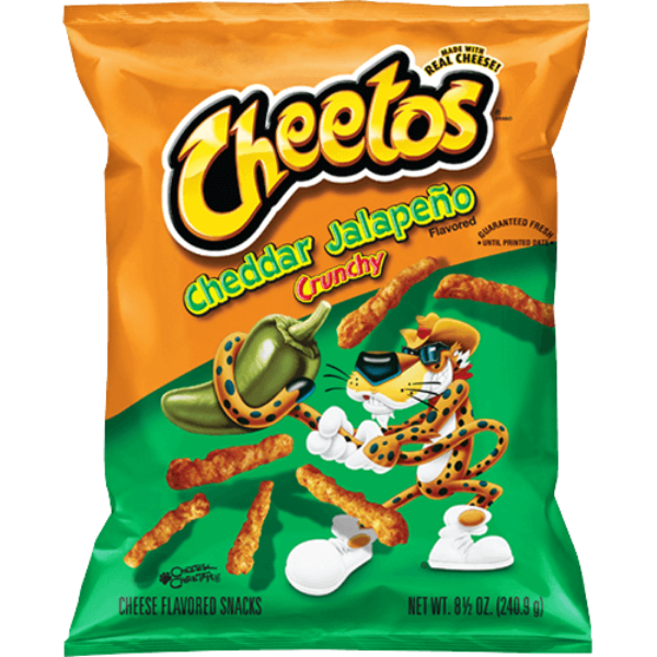 Cheetos Crunchy Cheddar Cheese & Jalapeno Flavour – 70 g